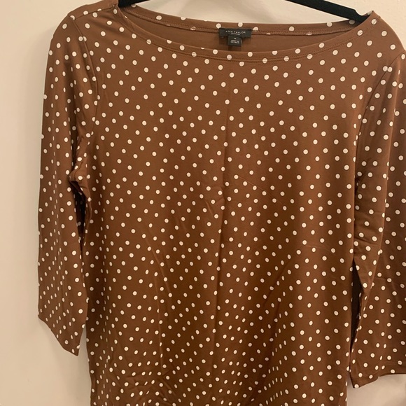 NWT pretty 3/4 slv top from Ann Taylor Factory - Picture 1 of 3